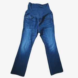 Old Navy Maternity Dark Wash Boot Cut Jeans